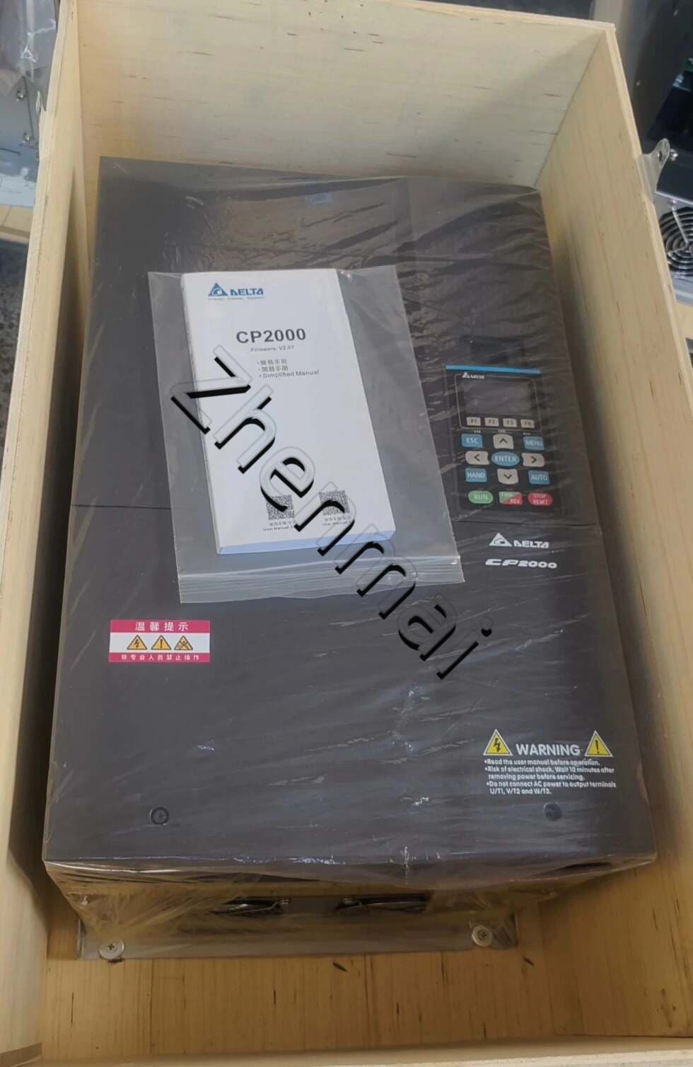 100% العلامة التجارية الجديدة الأصلية والحقيقية دلتا VFD750CP43B-00 380V75KW محولات التردد محرك سيرفو