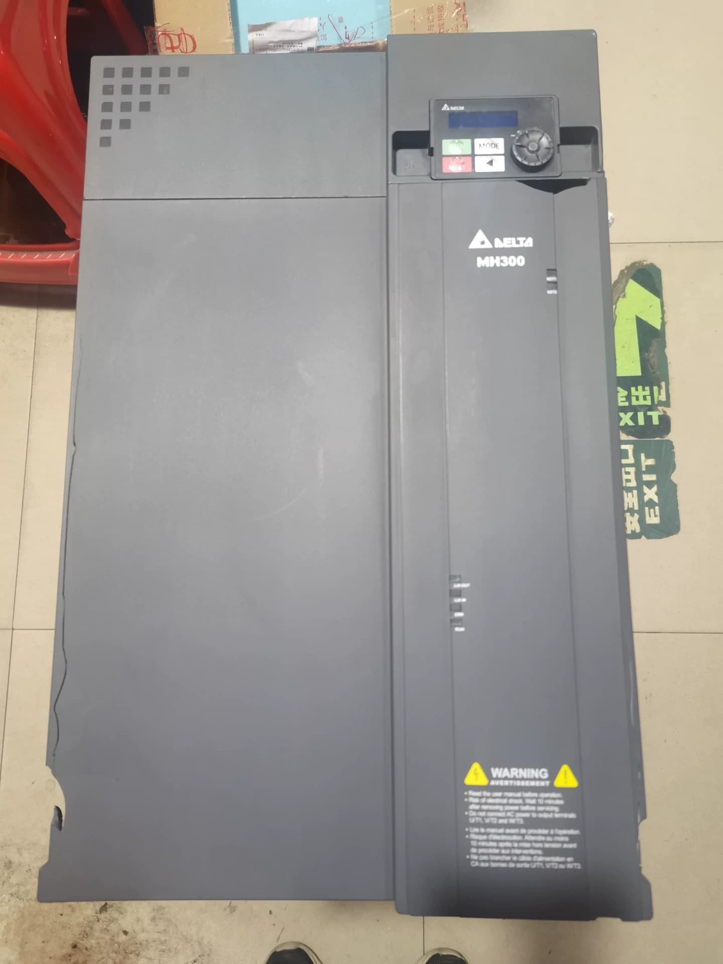 100% العلامة التجارية الجديدة الأصلية والحقيقية دلتا VFD91AMH43ANSAA(45KW) محولات التردد محرك سيرفو