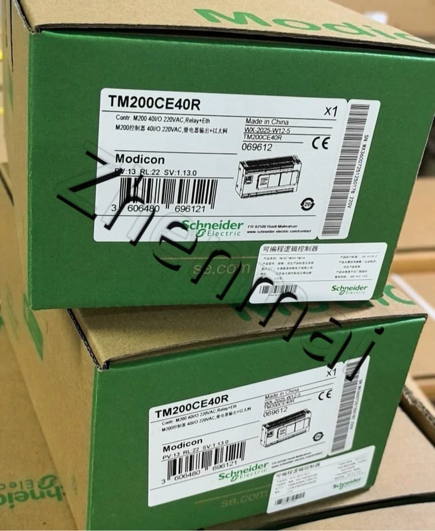 محولات التردد شنايدر TM200CE40R جديدة ومبتكرة وأصلية بنسبة 100%، وقواطع الدائرة، والموصلات، وأجهزة الحماية