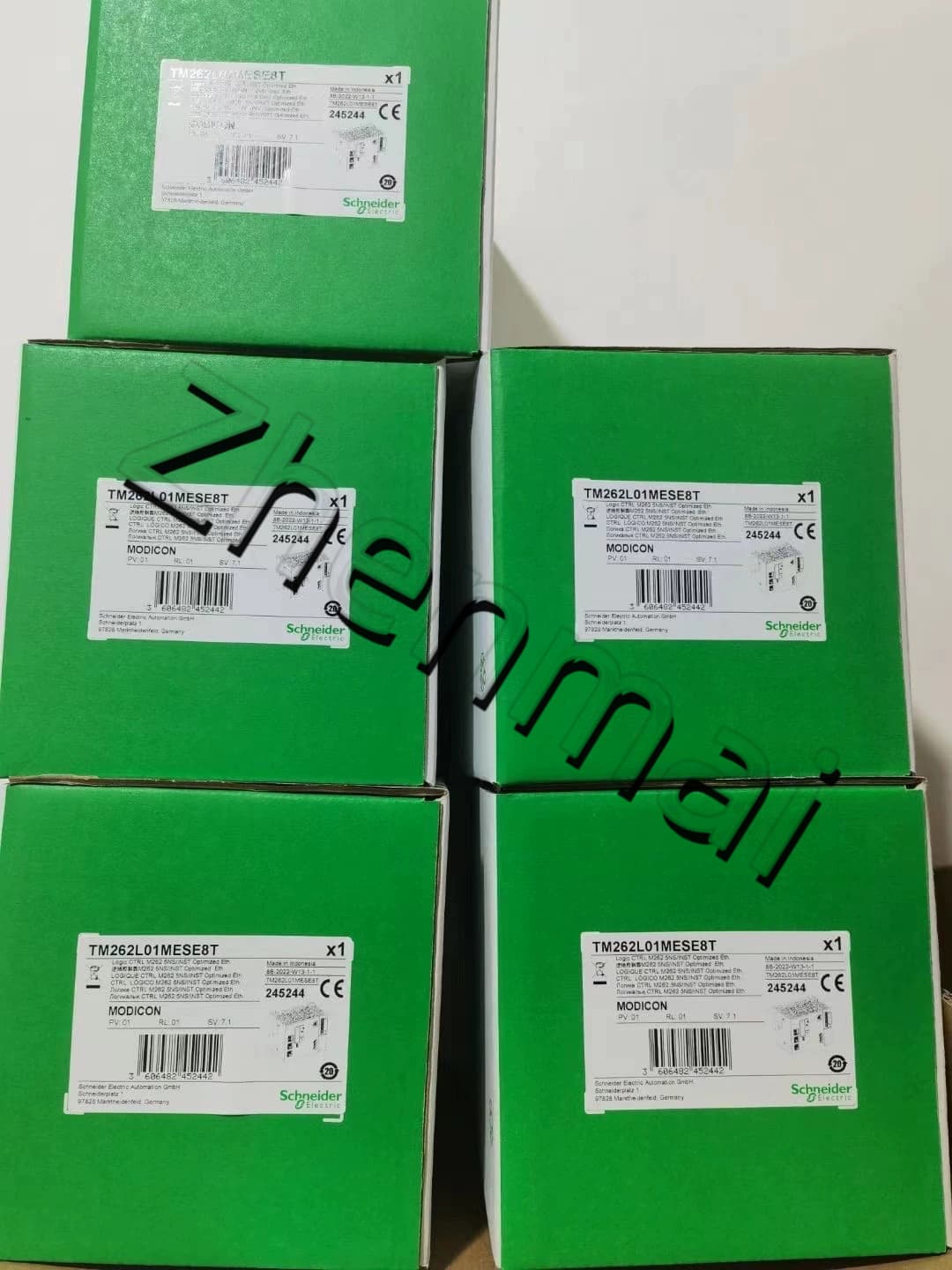 محولات التردد Schneider TM262L01MESE8T جديدة ومبتكرة وأصلية بنسبة 100%، وقواطع الدائرة، والموصلات، وأجهزة الحماية