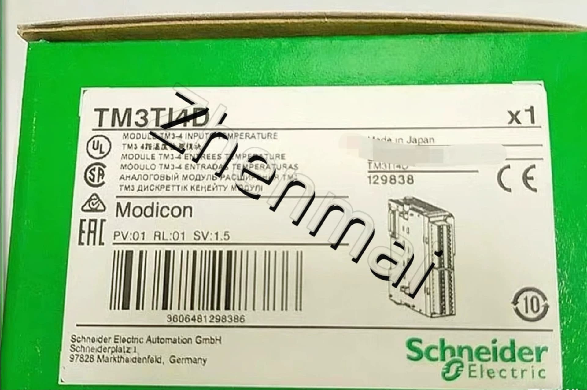 محولات التردد Schneider TM3TI4D الجديدة والأصلية والأصلية بنسبة 100%، وقواطع الدائرة، والموصلات، وأجهزة الحماية