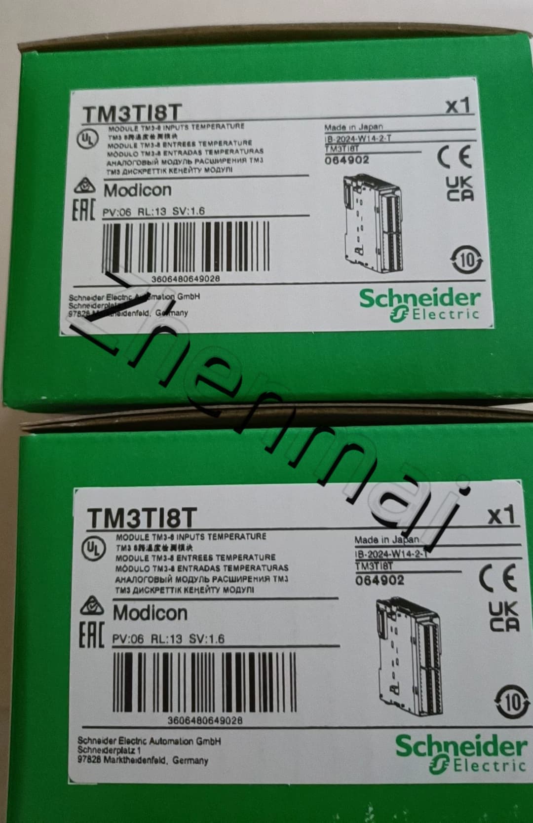 محولات التردد Schneider TM3TI8T الجديدة والأصلية والأصلية بنسبة 100%، وقواطع الدائرة، والموصلات، وأجهزة الحماية