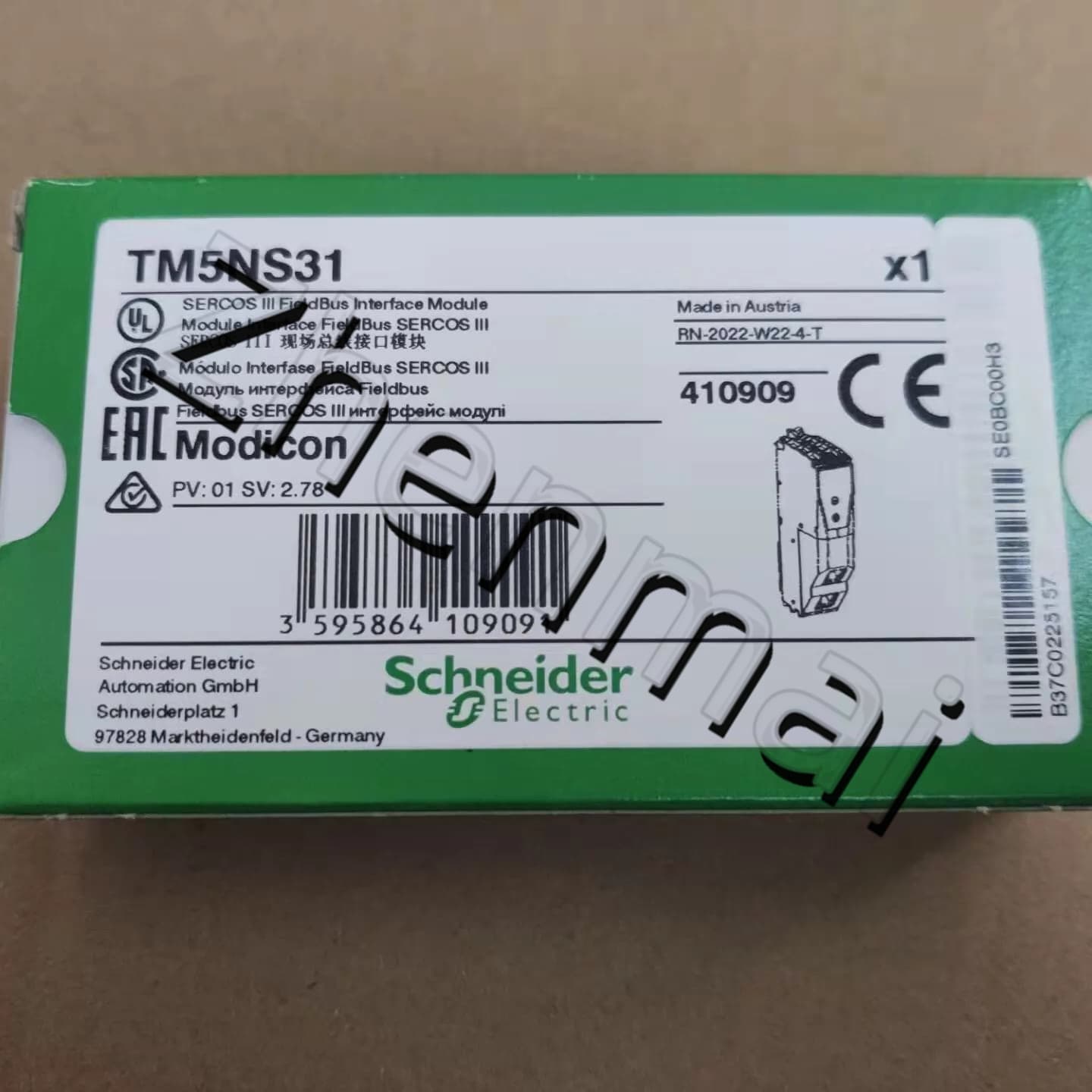 محولات التردد Schneider TM5NS31 الجديدة والأصلية والأصلية بنسبة 100%، وقواطع الدائرة، والموصلات، وأجهزة الحماية