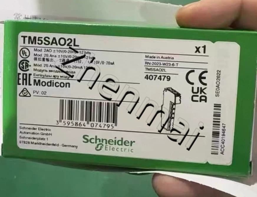 محولات التردد Schneider TM5SAO2L جديدة ومبتكرة وأصلية بنسبة 100%، وقواطع الدائرة، والموصلات، وأجهزة الحماية