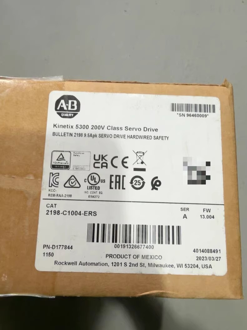 2198-C1004-ERS محرك سيرفو Kinetix 5300، علامة تجارية جديدة وأصيلة، توصيل سريع