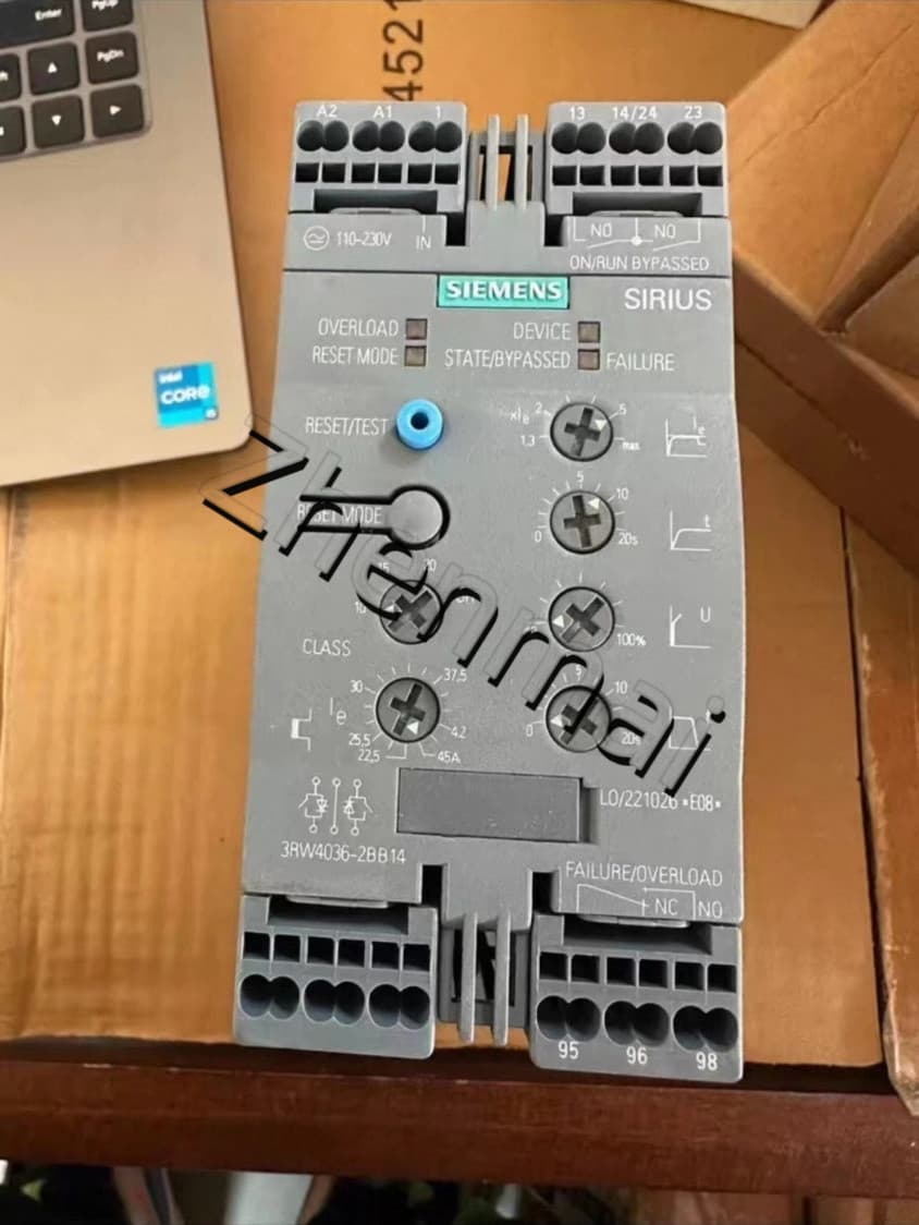 العلامة التجارية الجديدة، الأصلية، مباشرة من المصنع Siemens 3RW4036-2BB14 Soft Starter SIRIUS SOFT STARTER