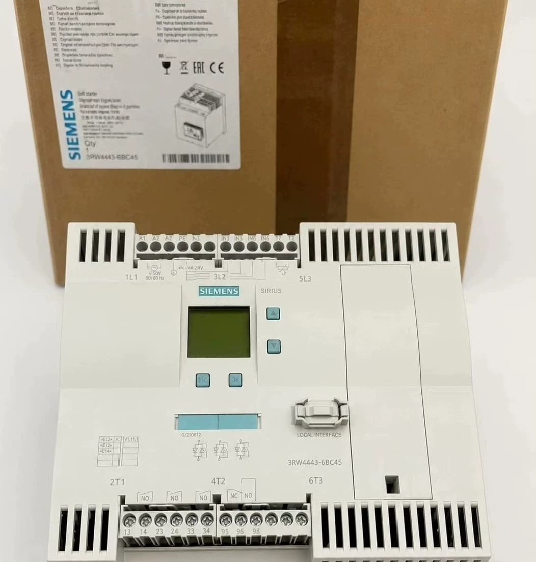 العلامة التجارية الجديدة، الأصلية، مباشرة من المصنع Siemens 3RW4074-2BB44 Soft Starter SIRIUS SOFT STARTER
