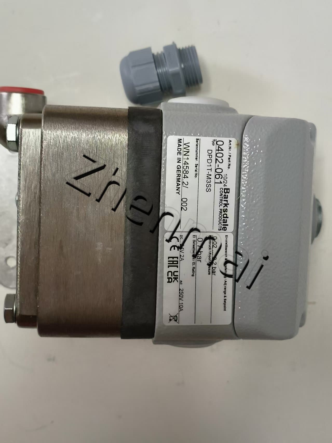 العلامة التجارية الجديدة الأصلي باركسديل 0402-061 DPD1T-M3SS استشعار الضغط مستوى التبديل تدفق التبديل مفتاح الضغط شحن سريع