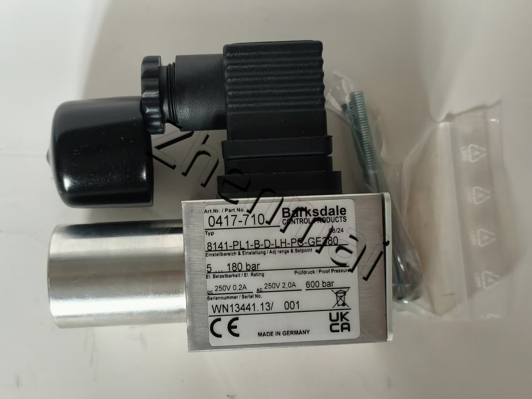 العلامة التجارية الجديدة الأصلي باركسديل 8141-PL1-B-D-LH-PC-GE380 0417-710 مستشعر الضغط مستوى التبديل تدفق التبديل مفتاح الضغط شحن سريع