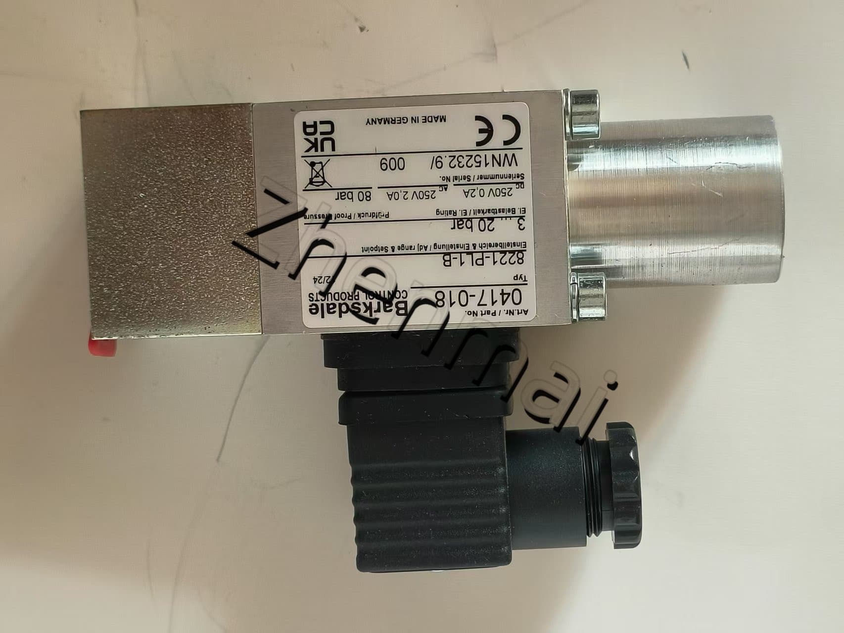 العلامة التجارية الجديدة الأصلي باركسديل 8221-PL1-B 0417-018 استشعار الضغط مستوى التبديل تدفق التبديل مفتاح الضغط شحن سريع