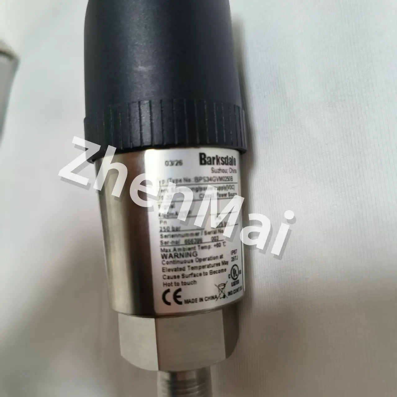 العلامة التجارية الجديدة الأصلي باركسديل BPS34GVM0400B استشعار الضغط مستوى التبديل تدفق التبديل مفتاح الضغط الشحن السريع