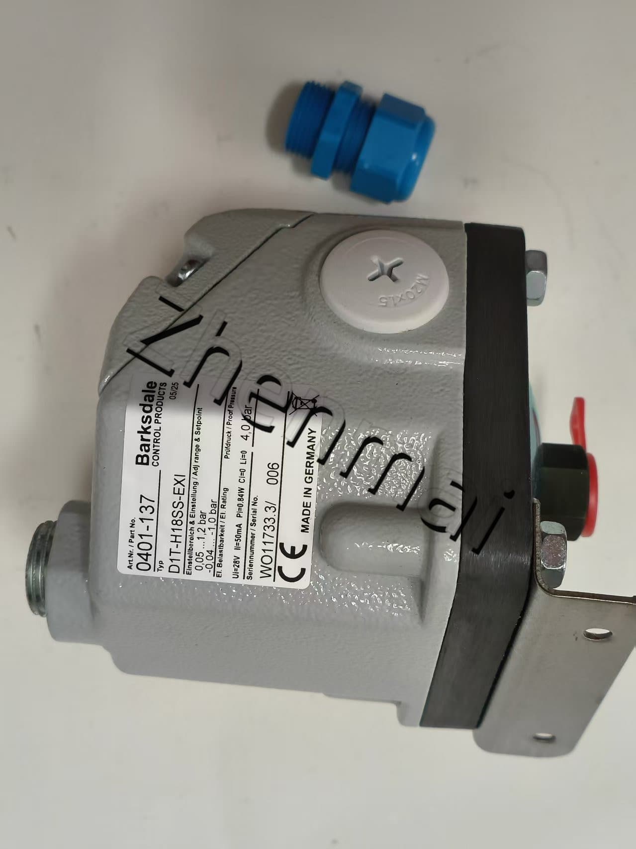 العلامة التجارية الجديدة الأصلي باركسديل D1T-H18SS-EXI 0401-137 استشعار الضغط مستوى التبديل تدفق التبديل مفتاح الضغط الشحن السريع