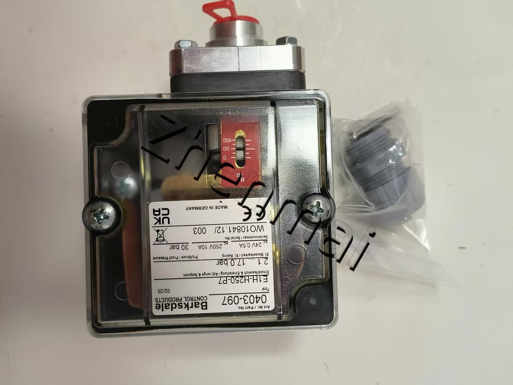 العلامة التجارية الجديدة الأصلي باركسديل E1H-H250-P7 0403-097 استشعار الضغط مستوى التبديل تدفق التبديل مفتاح الضغط شحن سريع