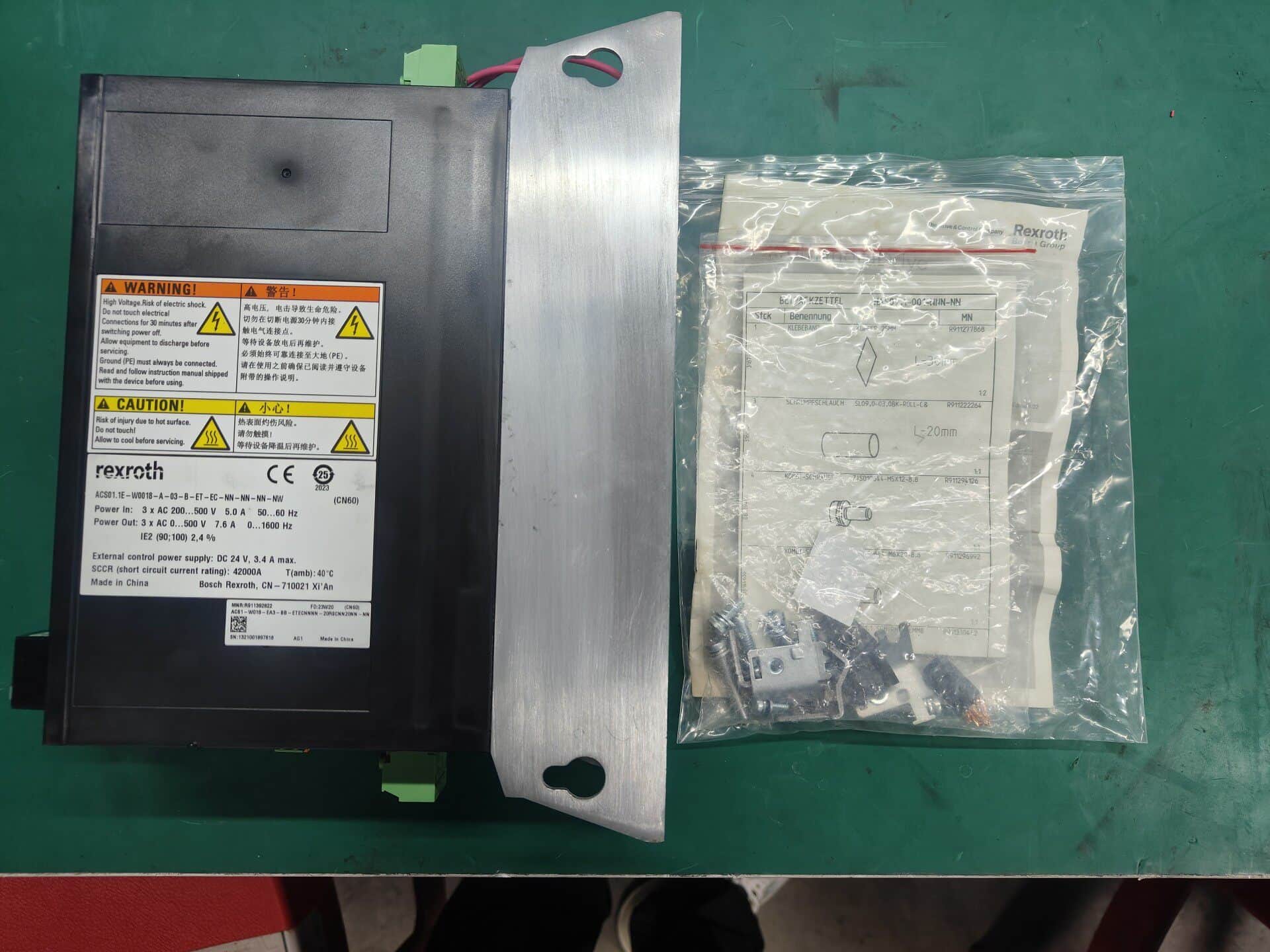 العلامة التجارية الجديدة الأصلي بوش ريكسروث محرك سيرفو ACS01.1E-W0018-A-03-B-ET-EC-NN-NN-NW محرك سيرفو الشحن السريع