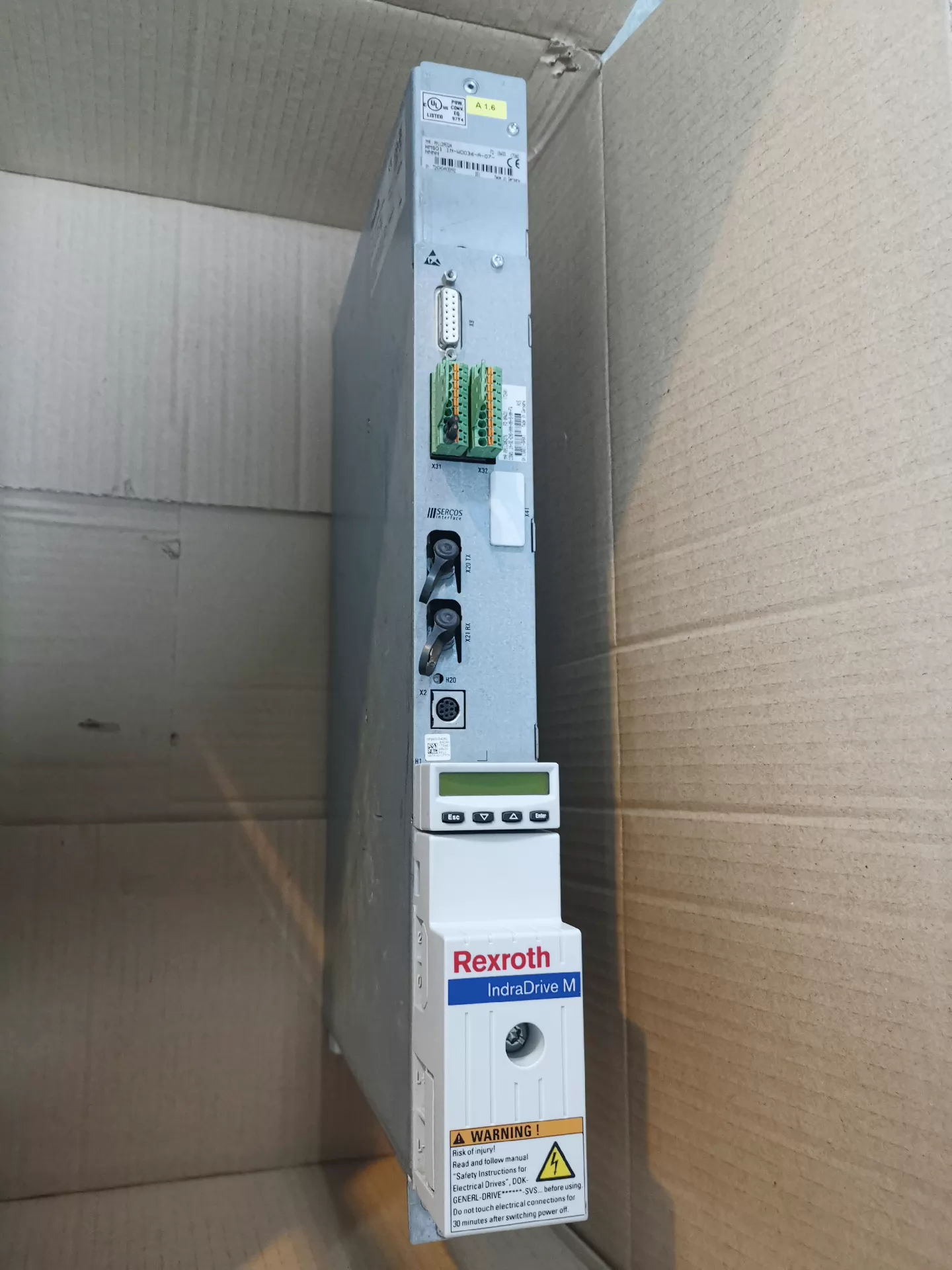 العلامة التجارية الجديدة الأصلي بوش ريكسروث محرك سيرفو HMS01.1N-W0036-A-07-NNNN محرك سيرفو الشحن السريع